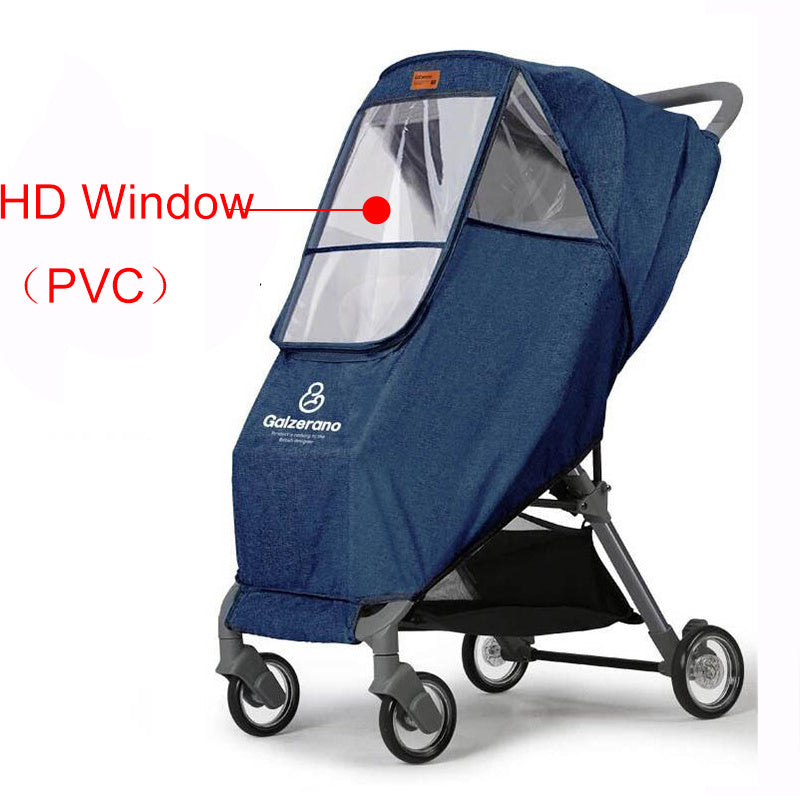 Stroller rain cover baby carriage wind cover umbrella car