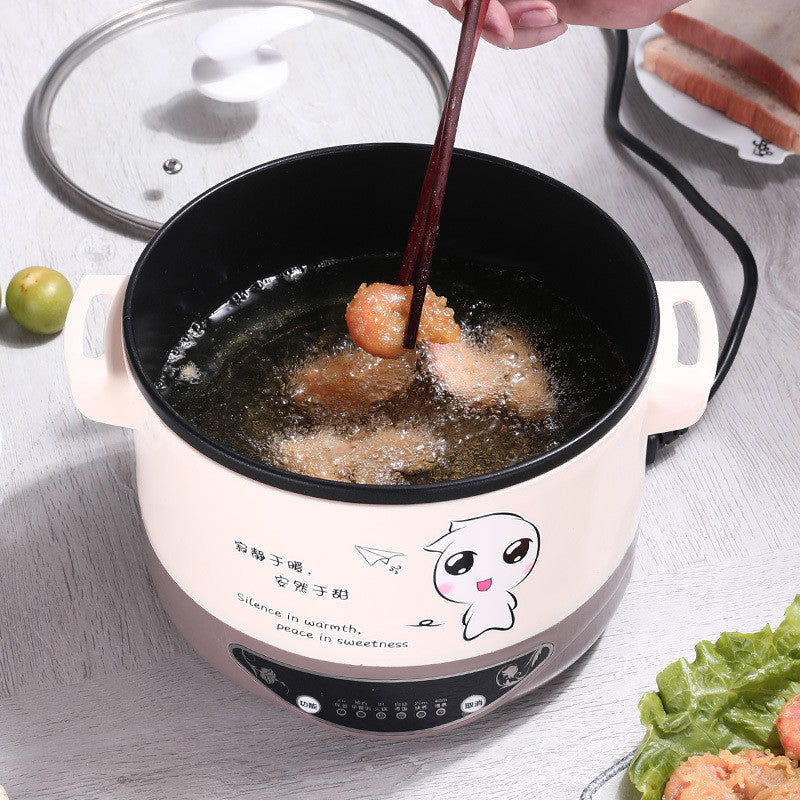 Electric Hot Pot Dormitory Students Cook Hot Pot Household Multi-function