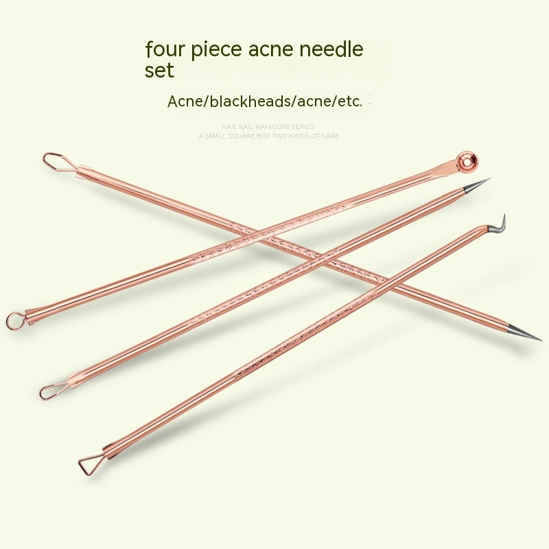 Facial Care Double-headed Beauty Needle Tools 4-piece Set