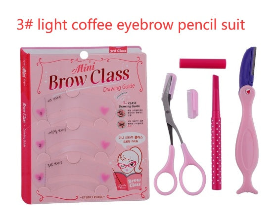 1 set Eyebrow Shaping Pencil Makeup Tools