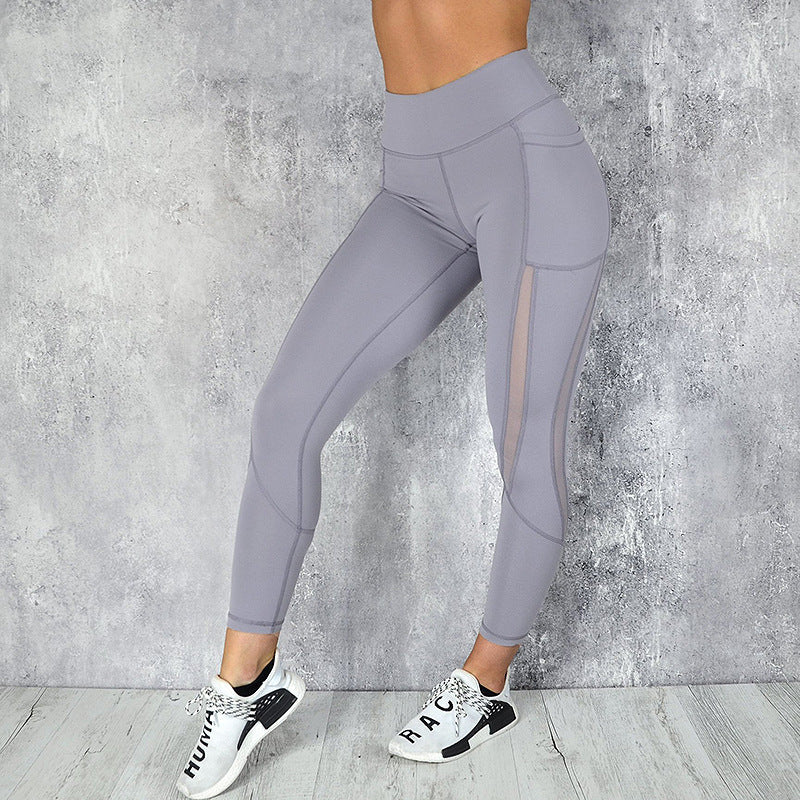 Dance Pocket Mesh Yoga Pants Women