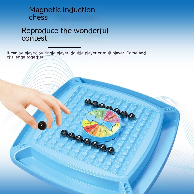 Children's Magnetic Induction Chess Xiaoxiaole Parent-child Interaction Table Games Toys