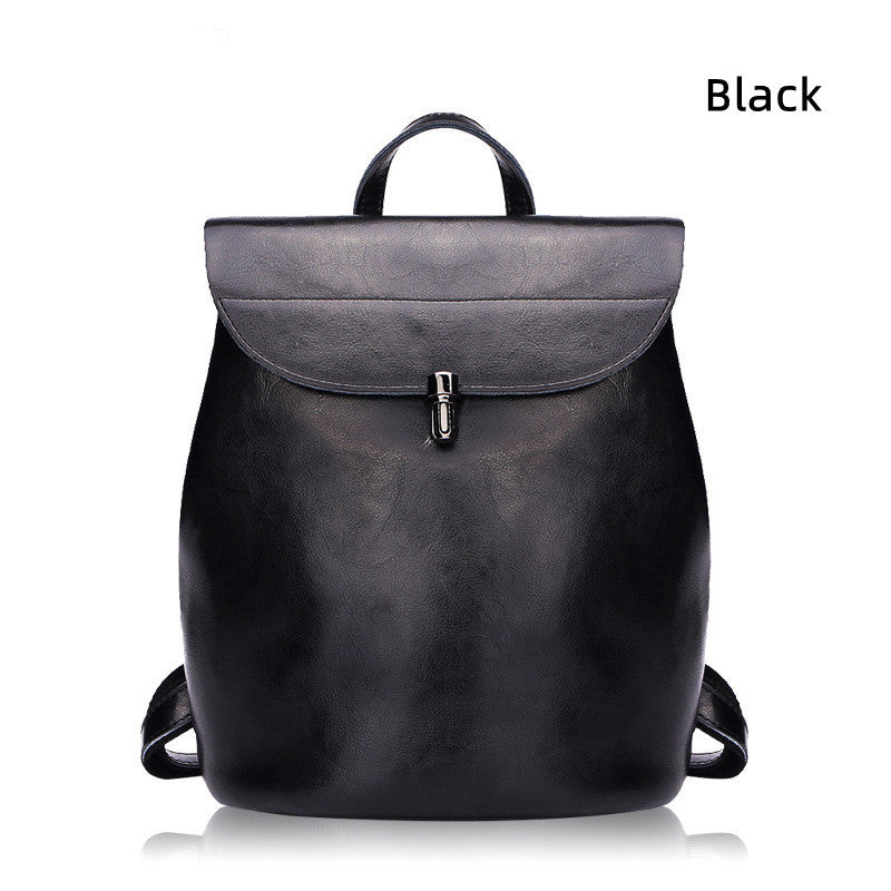 Leather Women Backpack Crossbody Handbags Wallet Shoulder Makeup Bag