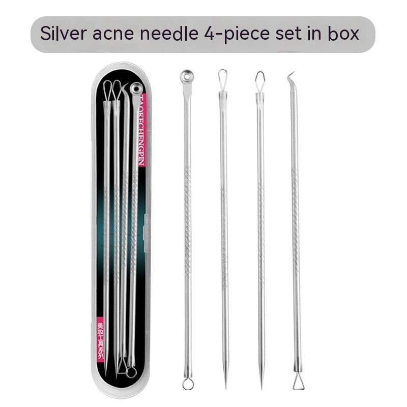 Facial Care Double-headed Beauty Needle Tools 4-piece Set